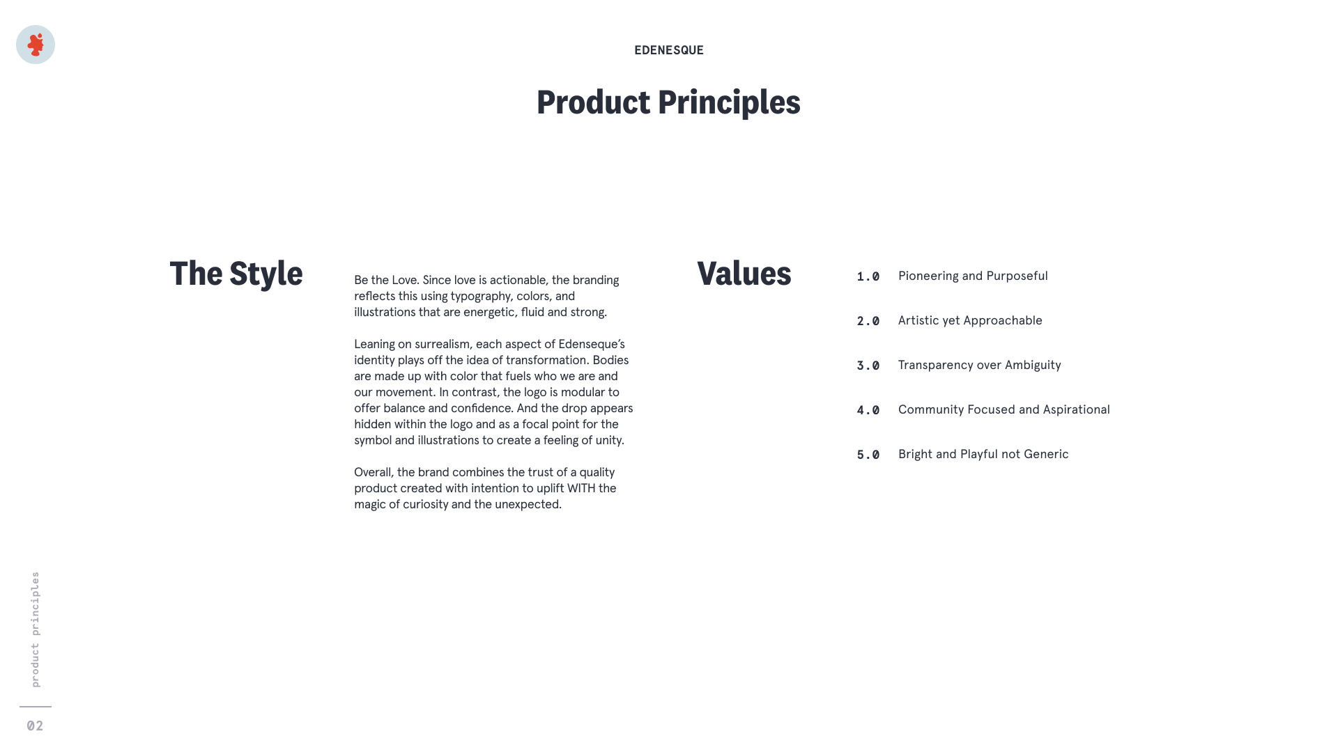 Product Principles